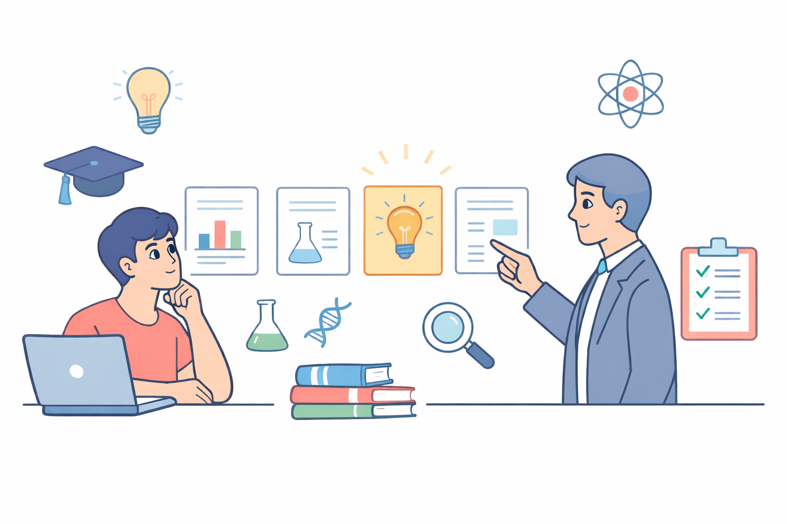 Topic Selection Assistance